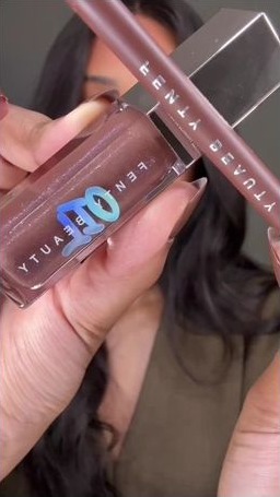 Fenty Beauty back-to-back product social edit for Sephora